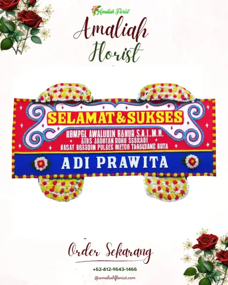 Papan Bunga Ucapan Selamat Binjai Utara