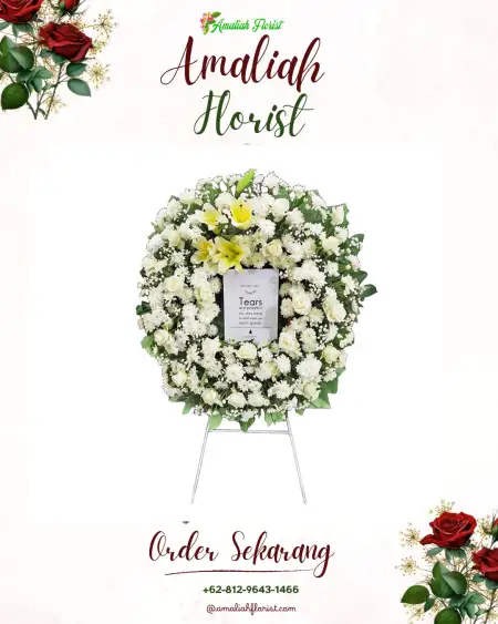 Krans Bunga Duka Binjai Utara